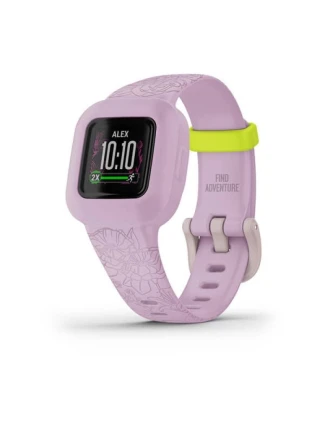 Dětský sportovní náramek Garmin Vivofit Jr.3 Lilac Floral