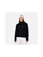 Dámský svetr ROSSIGNOL W SIGNATURE SWEATER, černý Dámský svetr ROSSIGNOL W SIGNATURE SWEATER, černý
