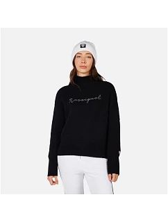 Dámský svetr ROSSIGNOL W SIGNATURE SWEATER, černý