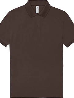 B&C My Polo 210 Piqué polo z těžké bavlny 01.U426 roasted coffee