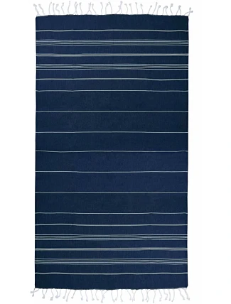 The One Towelling Hamam Sultan Hamam ručník "Sultan" 48.1019 navy/white The One Towelling Hamam Sultan Hamam ručník "Sultan" 48.1019 navy/white