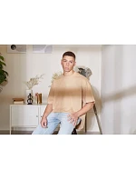Build your Brand BY 163 Oversize tričko z tězké bavlny 56.0163 union beige