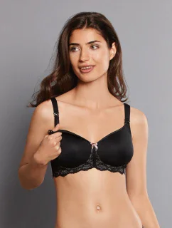 Miss Lovely podprsenka na kojení s pěnovou výztuží 5086 black - Anita Maternity