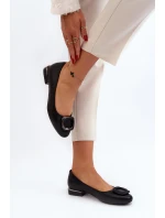 Baleríny S Sponou Sergio Leone BL203 Černé