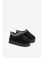 Sněhové Boty Dětské Na Platformě Zateplené Kožíškem Camel Vilabria