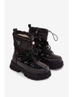 Dětské černé sněhule Adelisse Dětské černé sněhule Adelisse