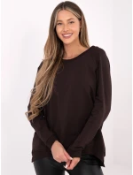 Mikina RV BL 5850.11X tmavě hnědá Mikina RV BL 5850.11X tmavě hnědá