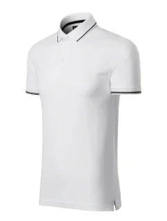 Perfection plain polokošile pánská bílá