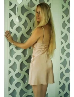 Dámská seténová košilka Ibiza Tělová -  Kalimo