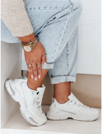 FashionStreet dámské bílé tenisky ZY1017