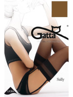 Dámské punčochy k podvazkovému pásu Gatta Sally lycra 15 den 1-4