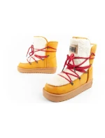 D.Franklin sněhule dámské zimní módní kožešina zateplené hořčice dámské D.Franklin sněhule dámské zimní módní kožešina zateplené hořčice dámské