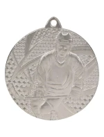 Stříbrná medaile - hokej - ocelová medaile