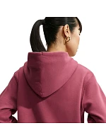 Dámská mikina Nike Studio Fleece Medium Weight, růžová, IM8504 654 Dámská mikina Nike Studio Fleece Medium Weight, růžová, IM8504 654