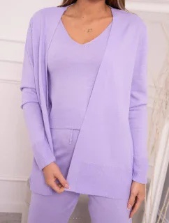 Sada svetrů 3-dílná fialová