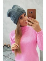 Majka dámská čepice K376 tmavě šedá Majka dámská čepice K376 tmavě šedá