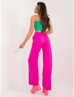 Dámské kalhoty WN SP 8247.64 Neon fuchsie - Rue Paris