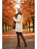 619-2 Pohodlný a elegantní dámský žebrovaný overal s výstřihem - khaki barva 619-2 Pohodlný a elegantní dámský žebrovaný overal s výstřihem - khaki barva