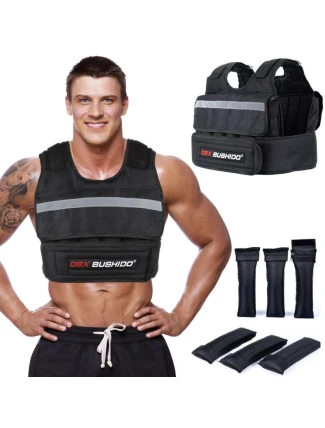 Zátěžová tréninková vesta 12 vložek (prázdná) Zátěžová tréninková vesta 12 vložek (prázdná)