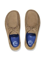 Birkenstock pánské mokasíny UTTI LACE 1027274 GRAY TAUPE (standardní šířka)