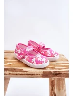 Dětské balerínky v květech růžove Noah