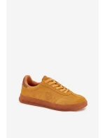 Dámské Semišové Tenisky Big Star RR274846 HI-POLY SYSTEM Žluté