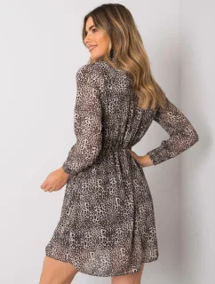 Šaty WN SK 18951 1.40X černá a béžová