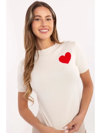 Svetr s krátkým rukávem  model 219972 Factory Price