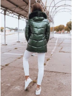 Dámská prošívaná zimní bunda PAGET zelená FashionStreet TY2400 Dámská prošívaná zimní bunda PAGET zelená FashionStreet TY2400