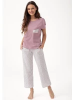 Pyžamo Luna 319 cr/r M-2XL W25 dámské Pyžamo Luna 319 cr/r M-2XL W25 dámské