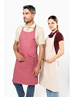 Kariban K 885 Zástěra s laclem 20.K885 dark pink Kariban K 885 Zástěra s laclem 20.K885 dark pink