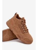 Pánské tenisky Big Star HI-POLY SYSTEM – světle hnědé