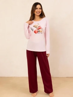 Pyžamo Regina 728 long/r S-XL Z25/26 dámské