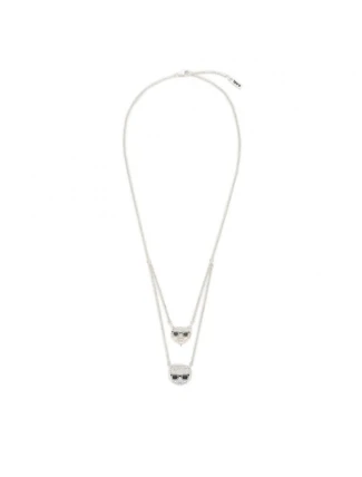 KARL LAGERFELD STŘÍBRNÝ NÁHRDELNÍK K/ICONIC PAVE KARL LAGERFELD STŘÍBRNÝ NÁHRDELNÍK K/ICONIC PAVE