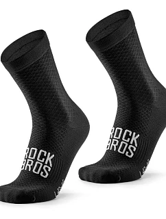 Cyklistické ponožky Rockbros 49210016001 ROAD TO SKY 39–42 cm – černé