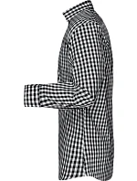 Daiber JN 617 Popelínová kostkovaná košile s dl. rukávem 02.0617 black/white