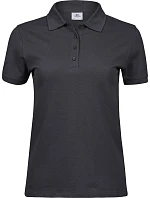 Tee Jays TJ 1401 Dámské piqué polo z těžké bavlny 18.1401 dark grey