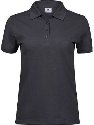 Tee Jays TJ 1401 Dámské piqué polo z těžké bavlny 18.1401 dark grey