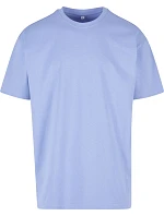 Build your Brand BY 102 Oversize tričko z těžké bavlny 56.0102 viola blue