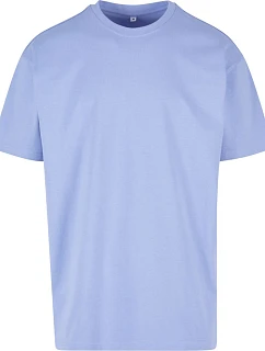Build your Brand BY 102 Oversize tričko z těžké bavlny 56.0102 viola blue