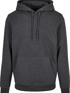 Build your Brand BB 001 Pánská mikina s kapucí 56.B001 charcoal