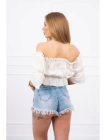 Španělská halenka ecru Španělská halenka ecru