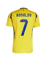 Pánské tričko adidas Al Nassr FC 24/25 Ronaldo Home žluté JP0459 pánské Pánské tričko adidas Al Nassr FC 24/25 Ronaldo Home žluté JP0459 pánské