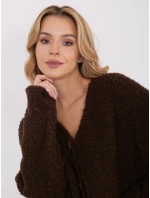 Jumper CH SW 72981.05P tmavě hnědý