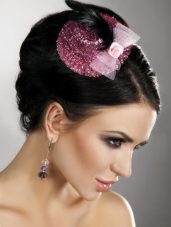 LivCo Corsetti Fashion Mini Top Hat Model 14 Pink