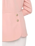 Dámské sako M665 pudrově růžové - Moe Dámské sako M665 pudrově růžové - Moe