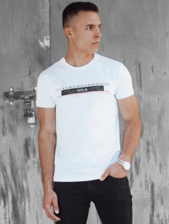 FashionStreet pánské bílé tričko RX5556