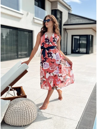 Šaty CARIBBEA růžové FashionStreet EY2498
