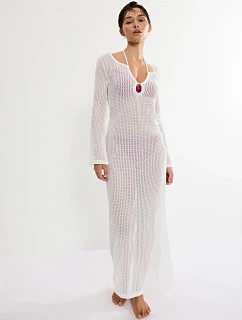 Beach MyWear Crochet Long Dress LSL - SILK WHITE - TRIUMPH SILK WHITE - TRIUMPH