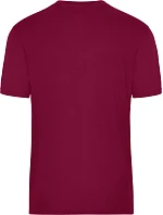 Daiber JN 1808 Pánské pracovní tričko z bio bavlny - Solid 02.1808 wine